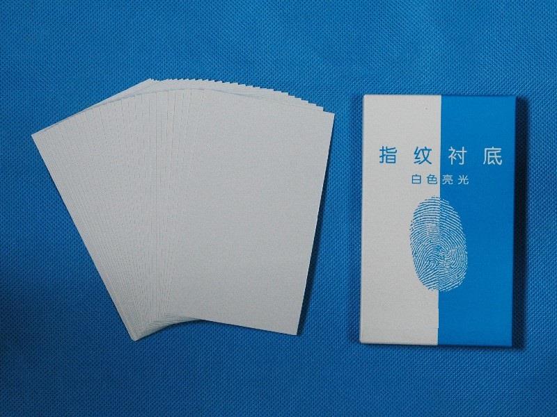 黑/白色亮光指纹衬底